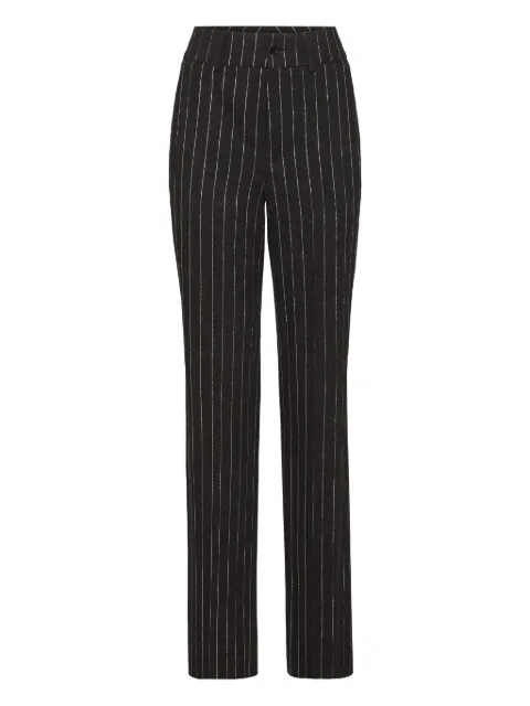 Philipp Plein pinstriped trousers Grey FAECWRT1634PTE003N