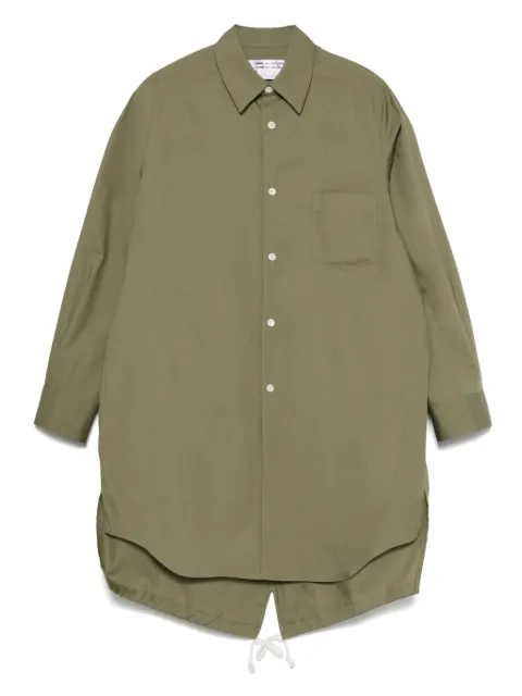 Comme Des Garçons Comme Des Garçons cotton shirt Green ROB017