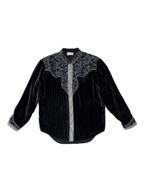 COMMUNS cotton shirt Black CSSS24C115B