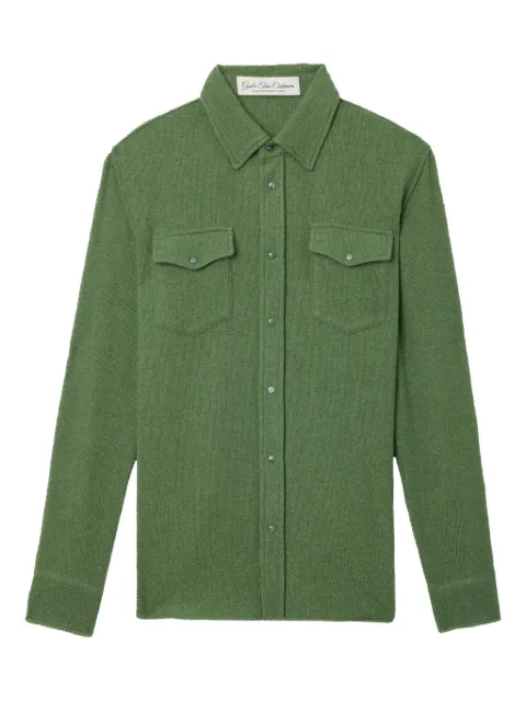 GOD'S TRUE CASHMERE cashmere shirt Green SP25U1111CASWLG