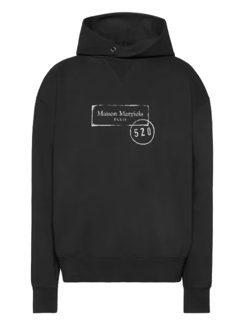 Maison Margiela cotton hoodie Black S50GU0247S25505