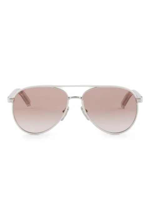Prada Eyewear aviator-frame sunglasses White SPRB57C59E23E