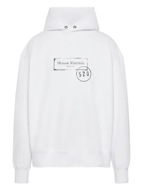 Maison Margiela cotton hoodie White S50GU0247S25505