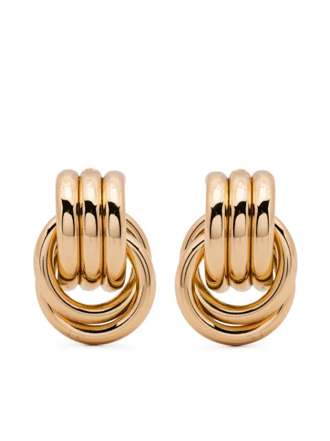 Heaven Mayhem Double Knot earrings Gold HMN119