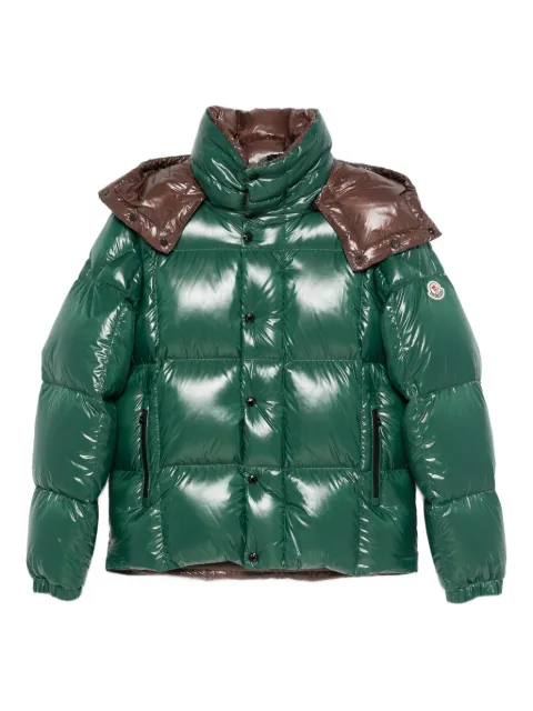 Moncler Parana hooded quilted jacket Green L20911A00113597Z8