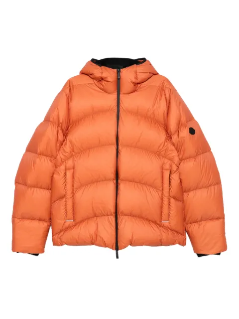 Moncler Fulcran hooded quilted jacket Orange K20911A0018159879