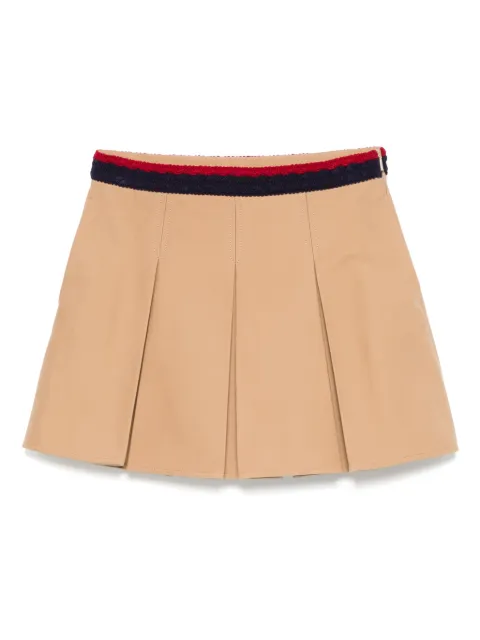 Moncler pleated skirt Brown K20932D00004598OP