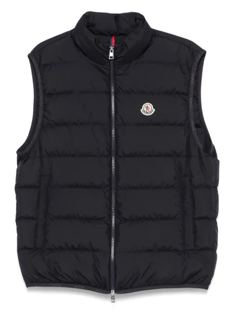 Moncler Contrin quilted gilet Blue L20911A0011054A81