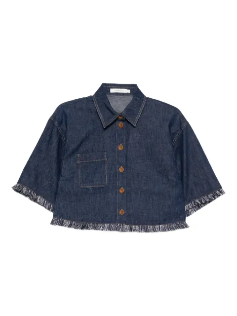 ZIMMERMANN Rhiannon denim shirt Blue 2799TS251