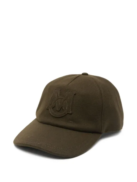 Moncler logo-embroidered baseball cap Green K20913B000360U571