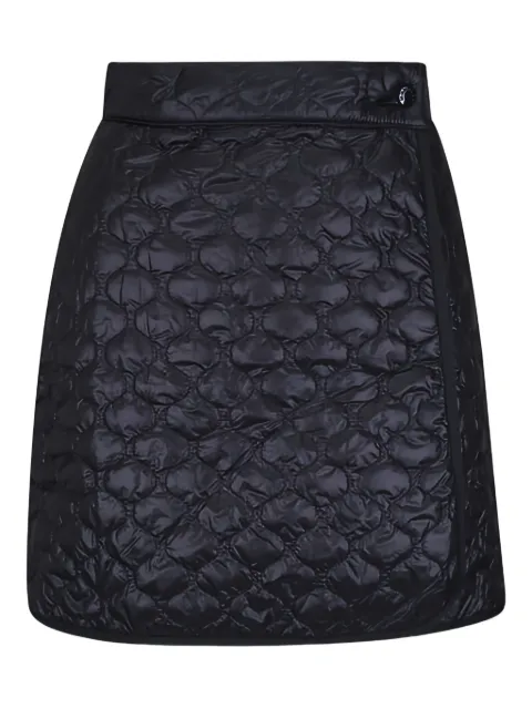 Moncler logo-detail quilted mini skirt Black K20932D00036597YG