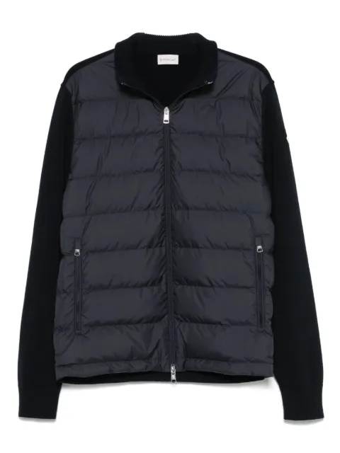 Moncler zip-up padded jacket Blue K20919B00003M1367