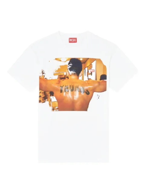 Diesel x Tom of Finland Foundation Pr-T-Norm-Tom T-shirt White P015630SPCK