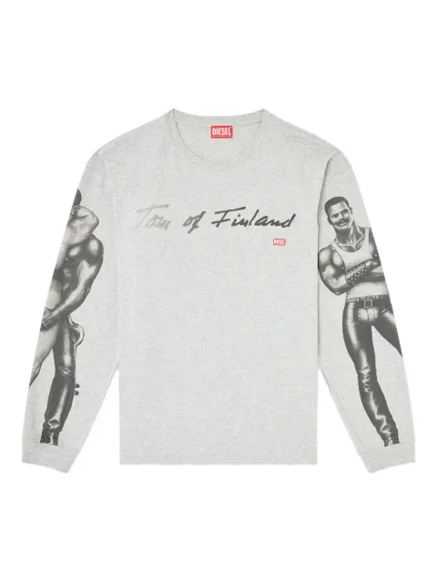 Diesel x Tom of Finland Foundation Box sweatshirt Grey P015600SPBV