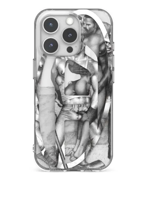 Diesel x Tom of Finland Foundation Iphone case Grey DP09370PHIN