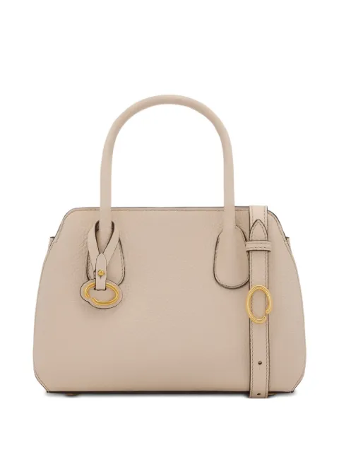 Oscar de la Renta mini Ivy structured tote bag Neutrals 00NH180PLTIVR