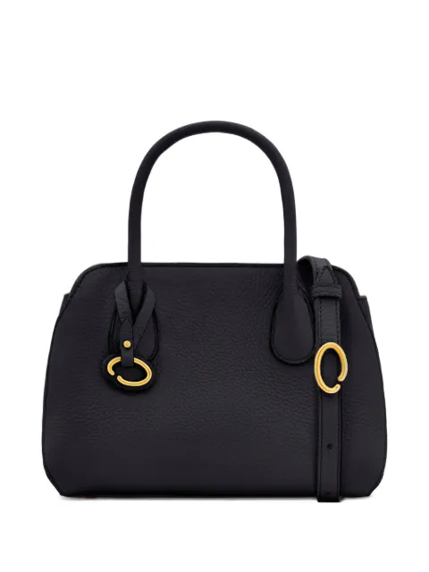 Oscar de la Renta mini Ivy leather tote bag Black 00NH180PLTINK
