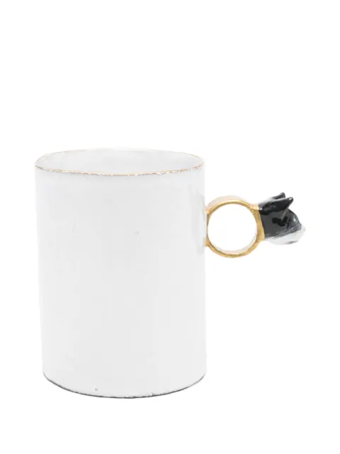 Astier De Villatte x Serena Carone Valentin mug White TSSSRN120