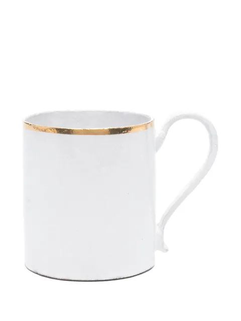 Astier De Villatte large Crésus tea cup White TSSCRS7