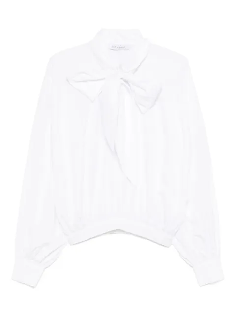Viktor & Rolf bow-detailed blouse White WT0070011425