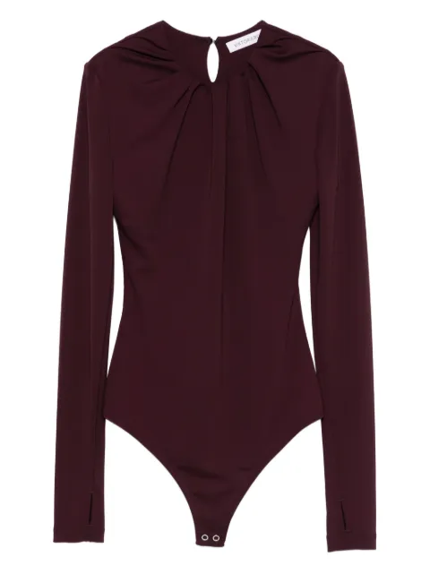Viktor & Rolf draped-neckline bodysuit Red WT0050026425