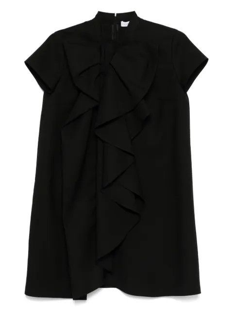 Viktor & Rolf bow-detail mini dress Black WD0060099425