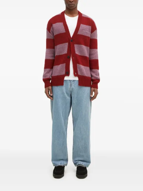Aries striped cardigan Red NP2002502