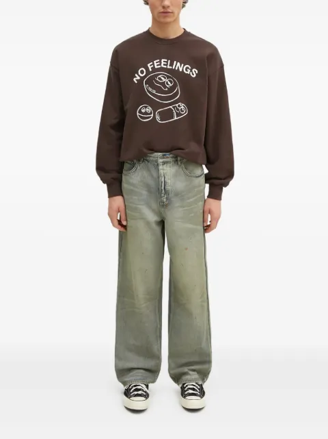 Aries graphic-print sweatshirt Brown NP2000302