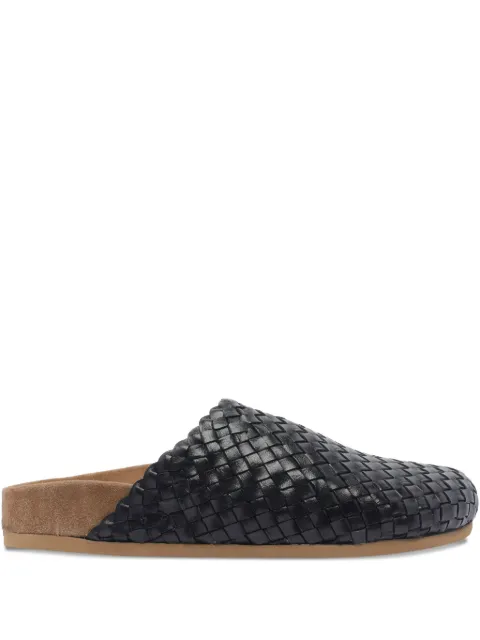 DRAGON DIFFUSION leather mules Black 5110