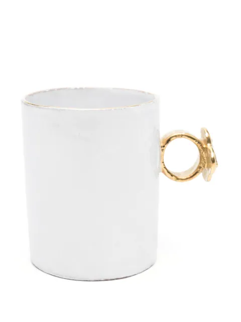 Astier De Villatte x Serena Carone Bee Ring mug White TSSSRN260