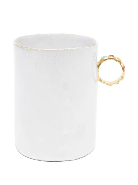 Astier De Villatte x Serena Carone ring cup White TSSSRN150
