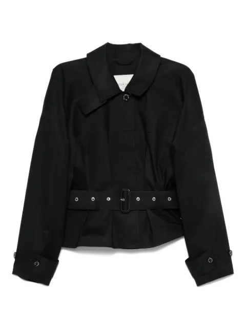 Viktor & Rolf cotton belted raincoat Black WO0110099425