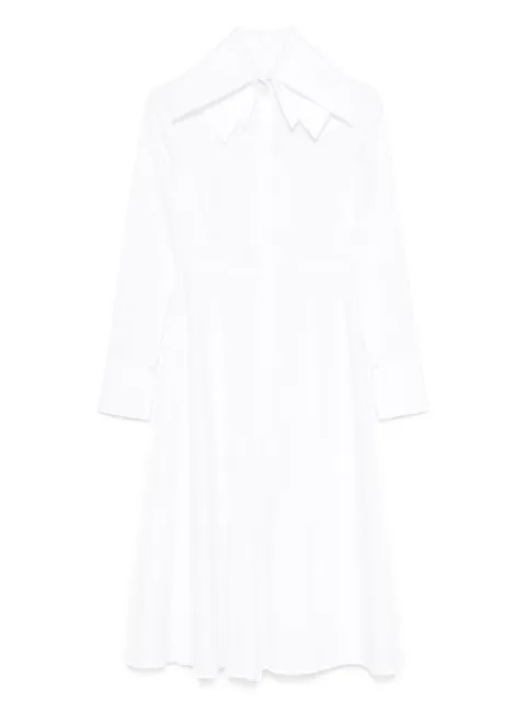 Viktor & Rolf layered-collar shirt dress White WD0170011425