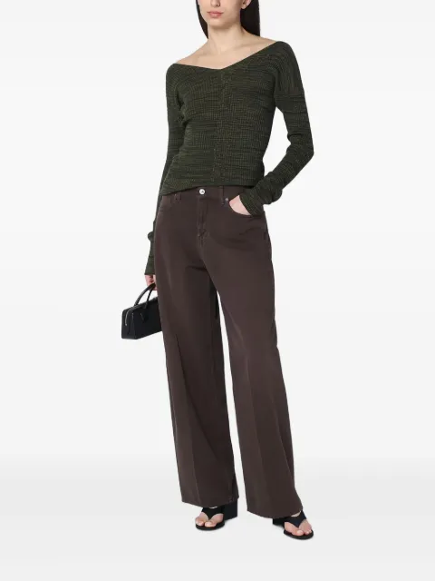 6397 knitted jumper Green NSW655CO