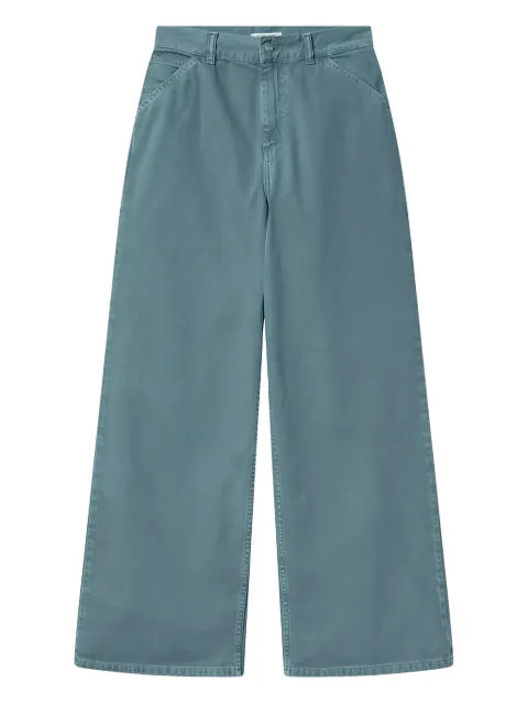 Carhartt WIP cargo wide-leg jeans Green I033142
