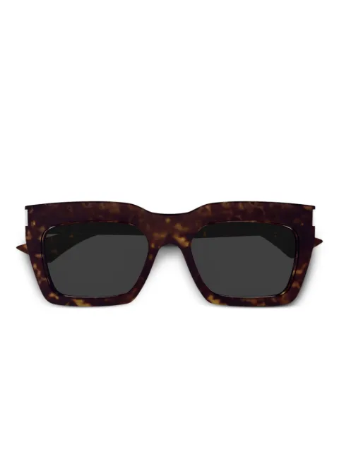 Saint Laurent Eyewear square-frame sunglasses Brown SL810