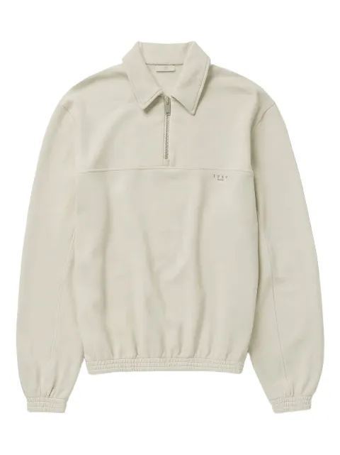 1989 STUDIO half-zip sweatshirt Neutrals S03MMG001UFLE001