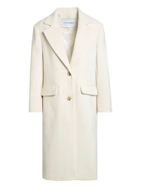 Margaux Lonnberg single-breasted coat White SHARIEPL