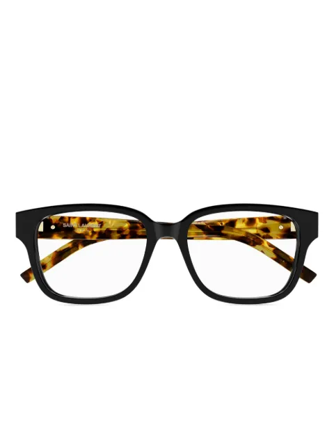 Saint Laurent Eyewear square-frame glasses Black SLM150