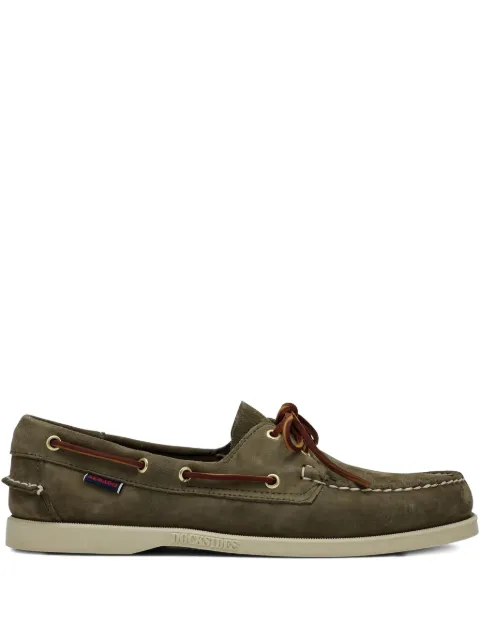 Sebago suede boat shoes Green 78123GW