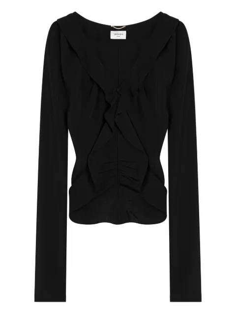 Saint Laurent silk blouse Black 820520Y100W