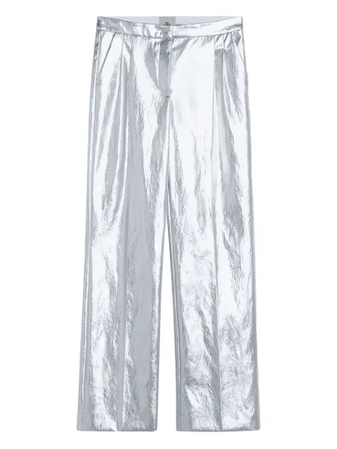 The Garment Andy wide-leg trousers Silver 20841PL