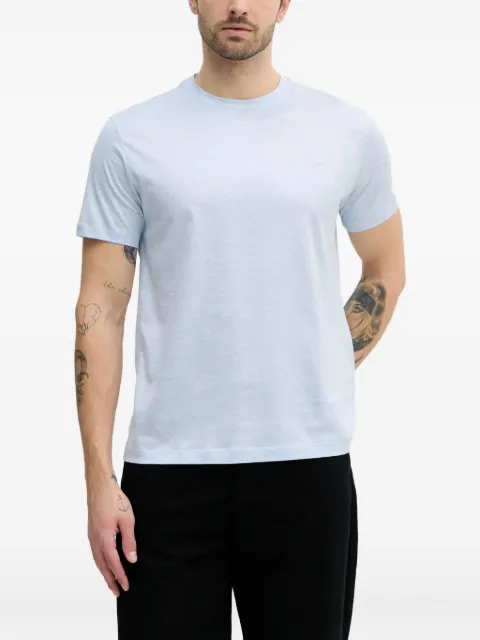 Paul & Shark logo-embroidered T-shirt Blue 25411015