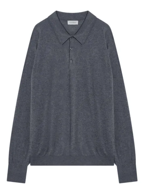 John Smedley Finchley polo shirt Grey FINCHLEYCO