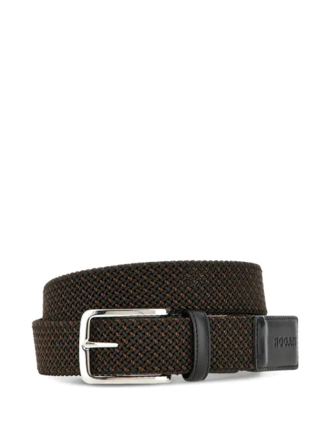 Hogan woven belt Brown KFMC00P1100A26