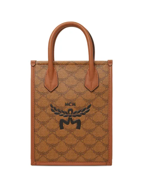 MCM Himmel Lauretos tote bag Brown MMTEAAC02