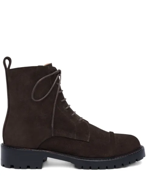 Malone Souliers Miller combat boots Brown MILLER3