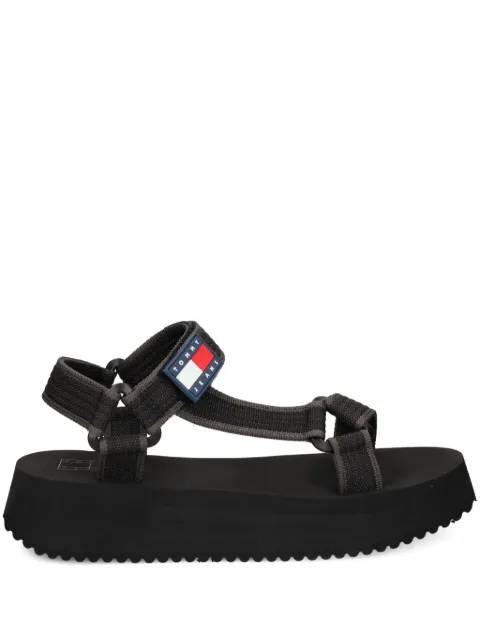 Tommy Jeans platform strap sandals Black EN0EN02747