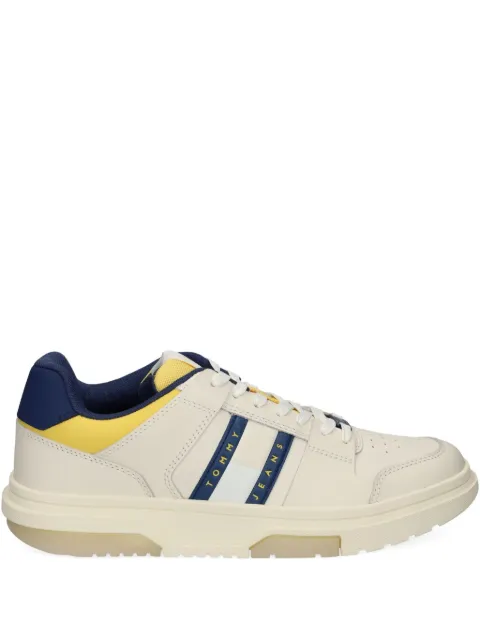 Tommy Jeans Brooklyn multi-stripe low-top sneakers Neutrals EM0EM01576