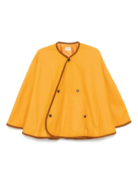BODE Waxed rain cape Yellow MRS25OW012